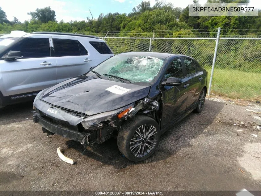 3KPF54AD8NE509577 2022 Kia Forte Gt-Line