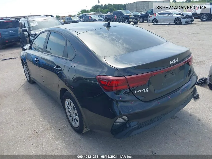 3KPF24AD6NE501048 2022 Kia Forte Fe