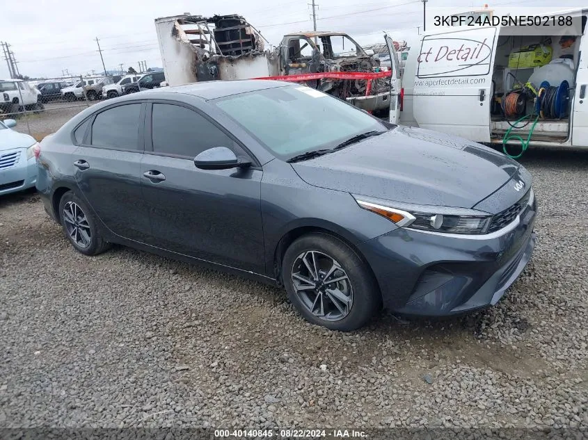 3KPF24AD5NE502188 2022 Kia Forte Lxs