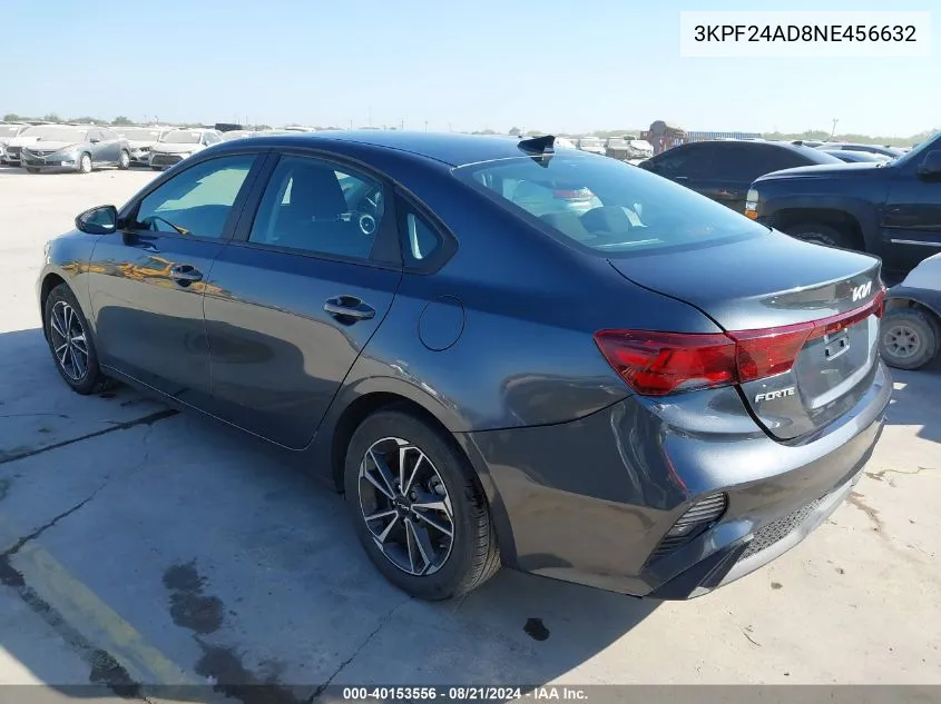 3KPF24AD8NE456632 2022 Kia Forte Lxs