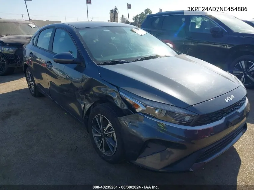 3KPF24AD7NE454886 2022 Kia Forte Lxs