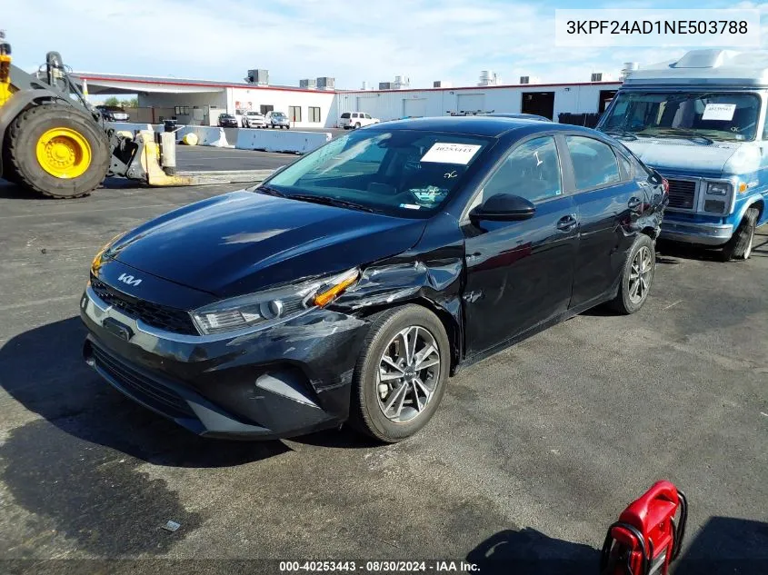 3KPF24AD1NE503788 2022 Kia Forte Lxs