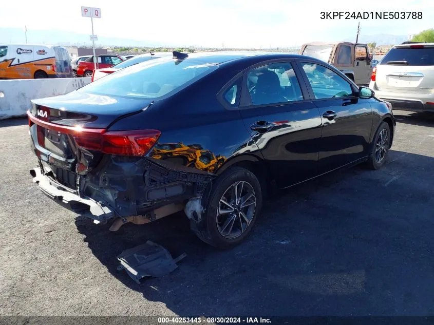 3KPF24AD1NE503788 2022 Kia Forte Lxs