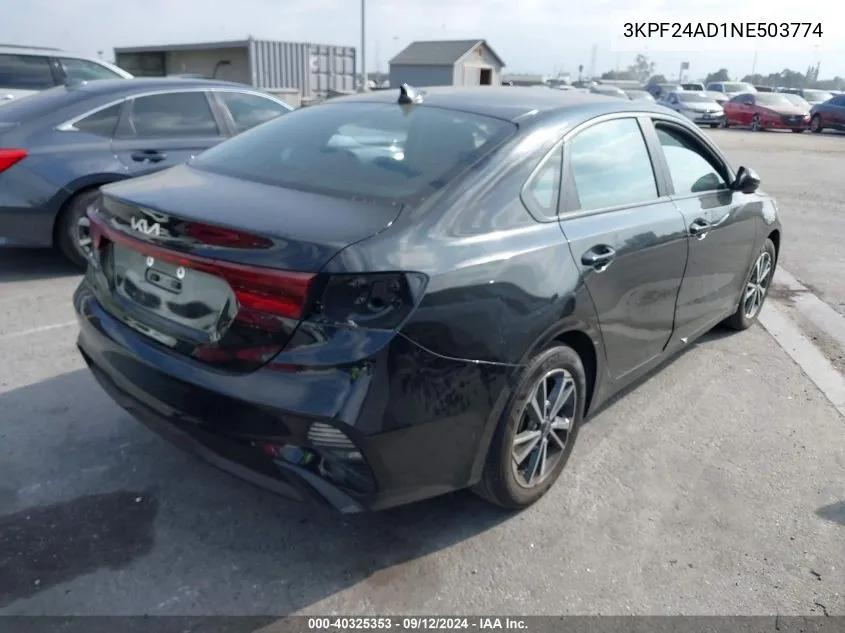 3KPF24AD1NE503774 2022 Kia Forte Fe/Lxs