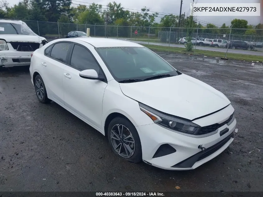 2022 Kia Forte Lxs VIN: 3KPF24ADXNE427973 Lot: 40383643