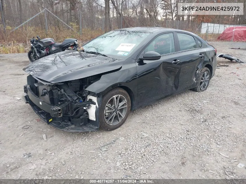 2022 Kia Forte Lxs VIN: 3KPF24AD9NE425972 Lot: 40774257