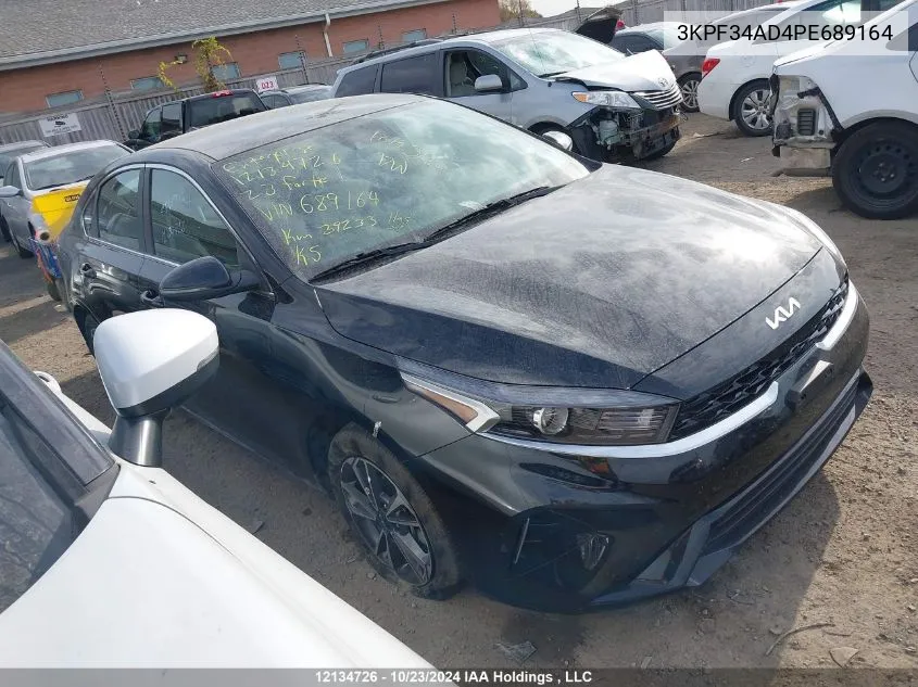 2023 Kia Forte VIN: 3KPF34AD4PE689164 Lot: 12134726