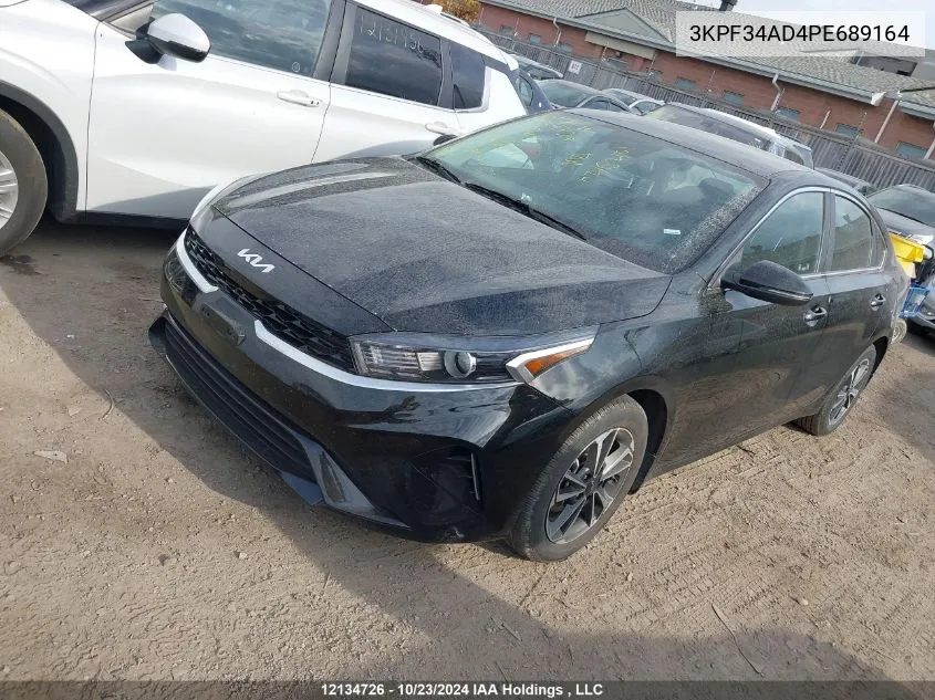 2023 Kia Forte VIN: 3KPF34AD4PE689164 Lot: 12134726