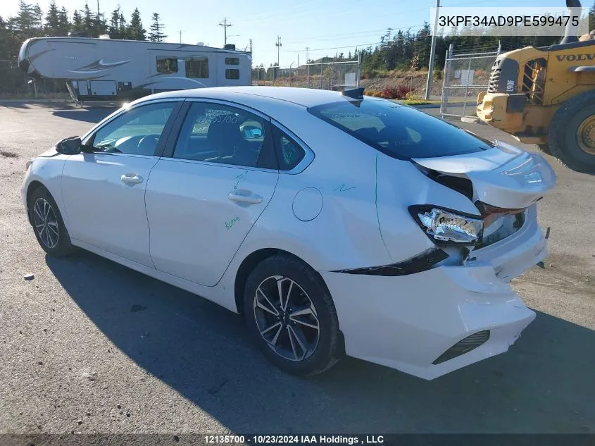 2023 Kia Forte VIN: 3KPF34AD9PE599475 Lot: 12135700