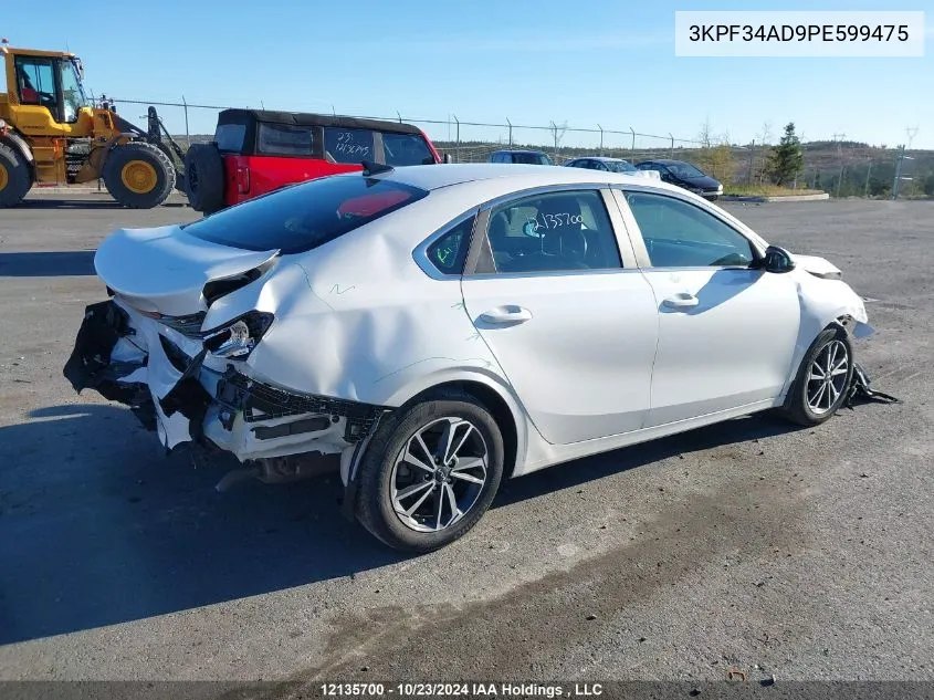 2023 Kia Forte VIN: 3KPF34AD9PE599475 Lot: 12135700