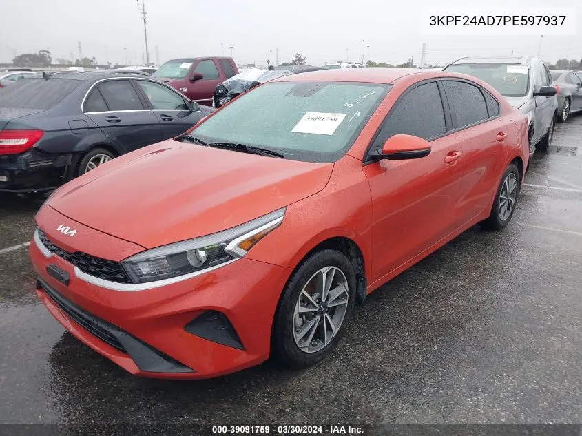 2023 Kia Forte Lxs VIN: 3KPF24AD7PE597937 Lot: 39091759