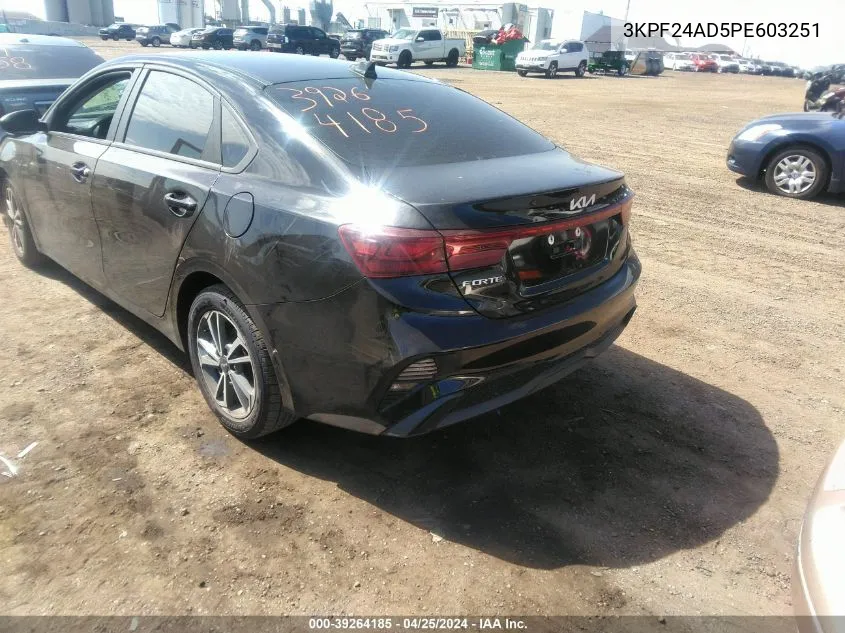 3KPF24AD5PE603251 2023 Kia Forte Lxs