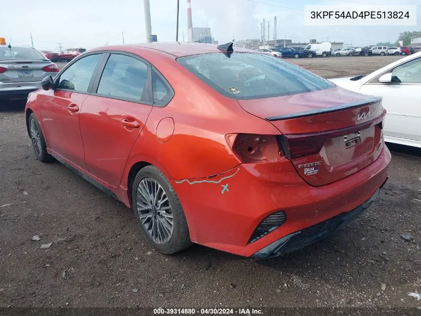 3KPF54AD4PE513824 2023 Kia Forte Gt-Line