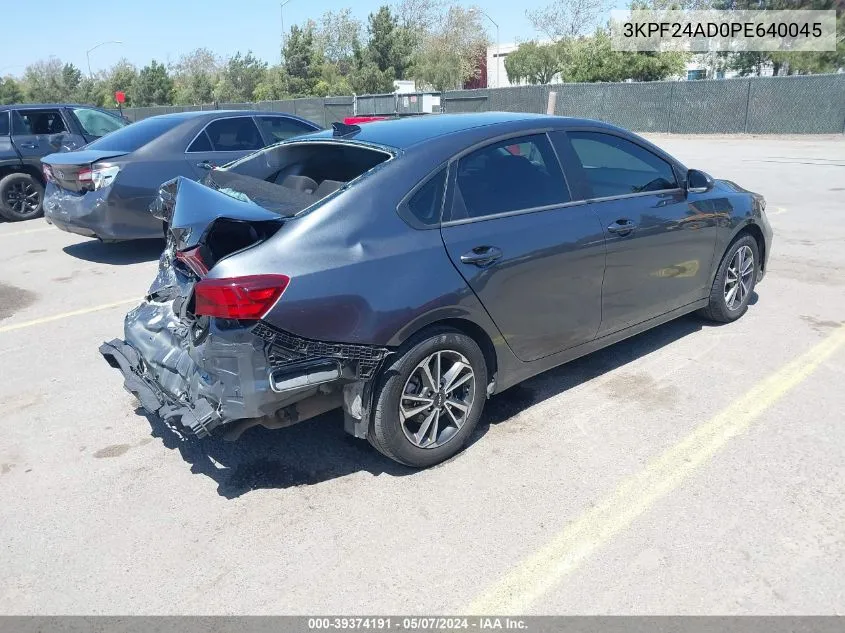 3KPF24AD0PE640045 2023 Kia Forte Lxs