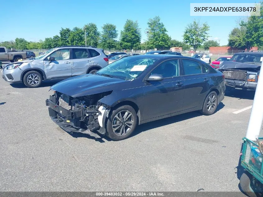 2023 Kia Forte Lxs VIN: 3KPF24ADXPE638478 Lot: 39483032