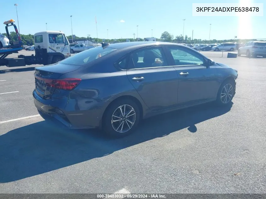 2023 Kia Forte Lxs VIN: 3KPF24ADXPE638478 Lot: 39483032