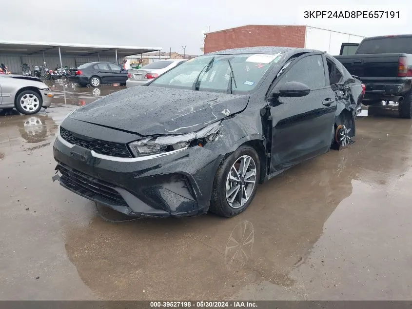 2023 Kia Forte Lxs VIN: 3KPF24AD8PE657191 Lot: 39527198