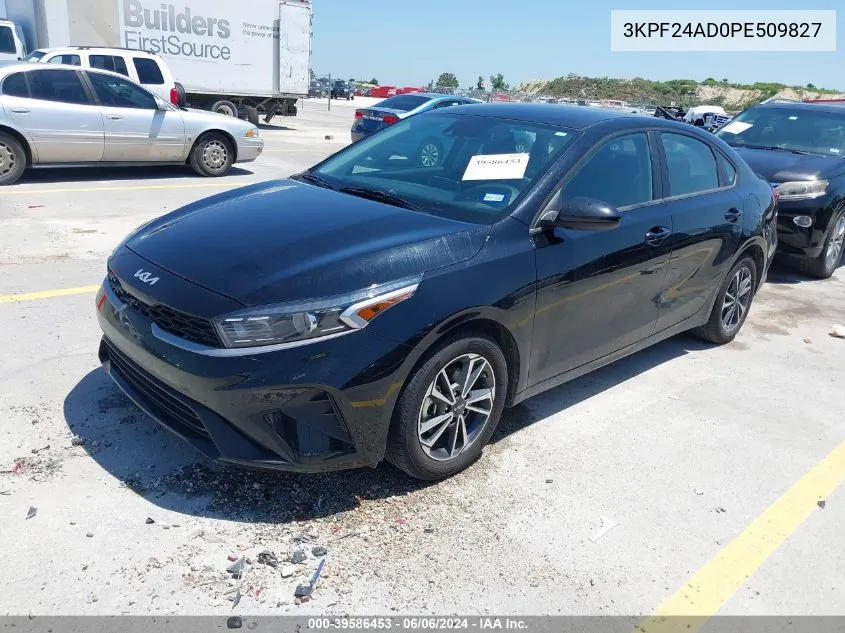 2023 Kia Forte Lxs VIN: 3KPF24AD0PE509827 Lot: 39586453