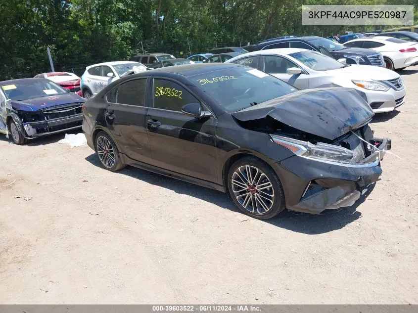 2023 Kia Forte Gt VIN: 3KPF44AC9PE520987 Lot: 39603522