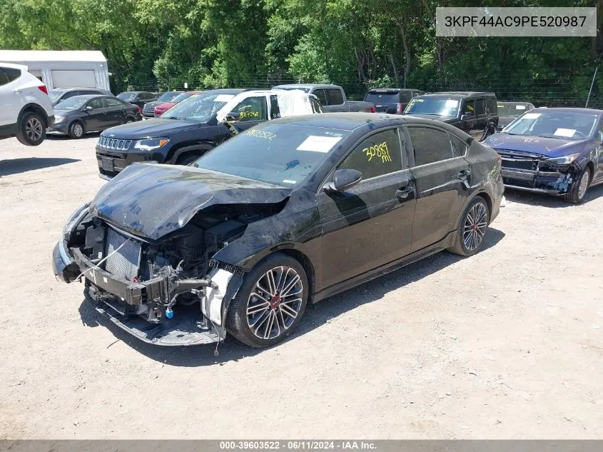 2023 Kia Forte Gt VIN: 3KPF44AC9PE520987 Lot: 39603522