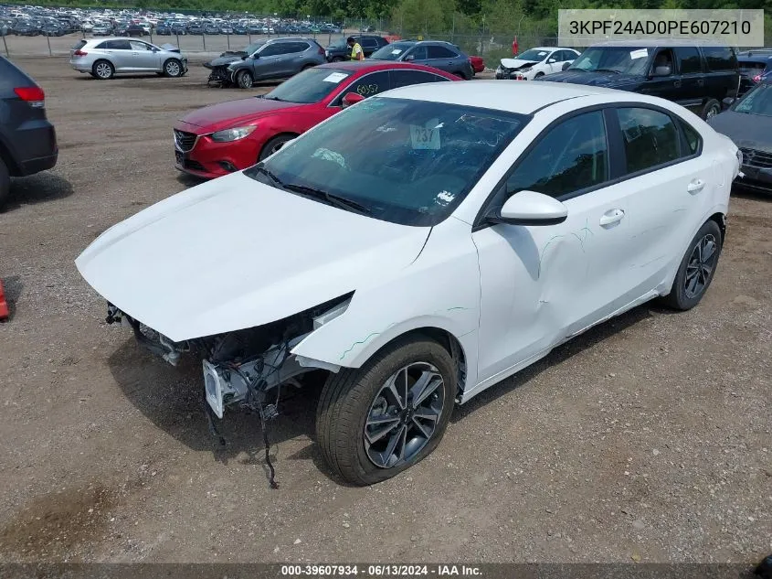 2023 Kia Forte Lxs VIN: 3KPF24AD0PE607210 Lot: 39607934