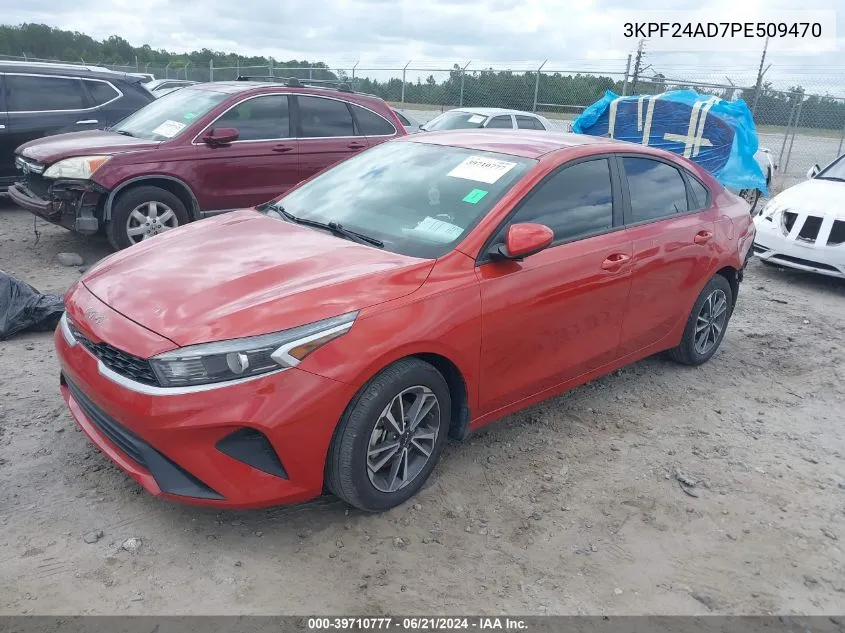 2023 Kia Forte Lxs VIN: 3KPF24AD7PE509470 Lot: 39710777