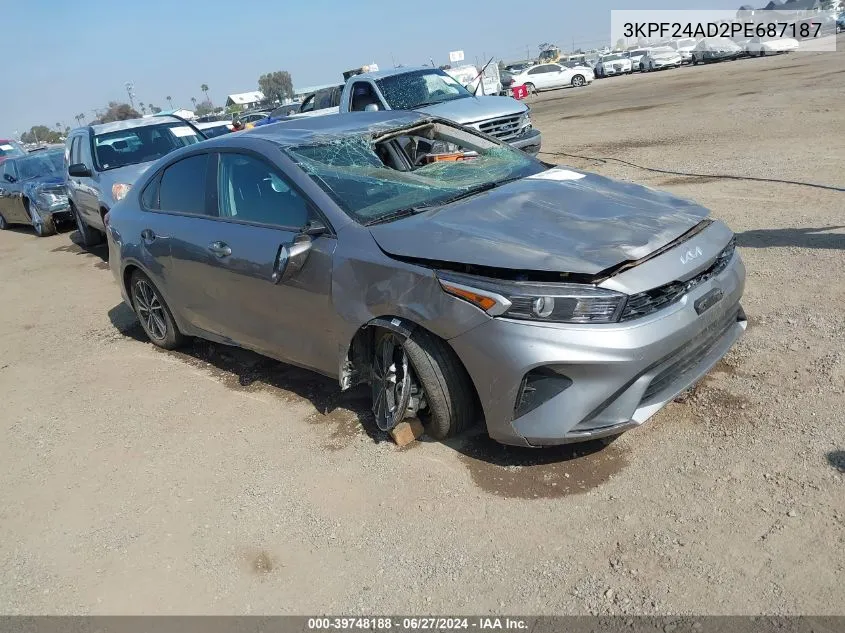 3KPF24AD2PE687187 2023 Kia Forte Lxs