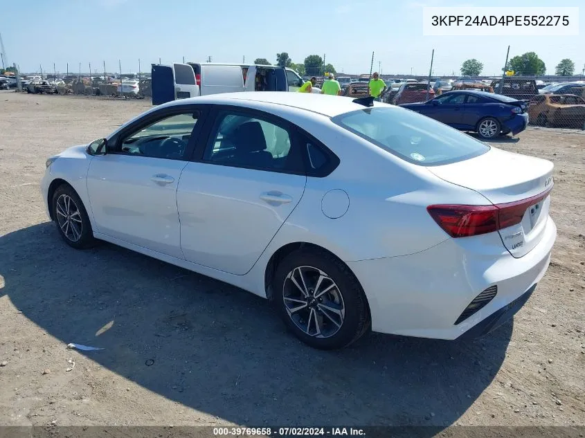 3KPF24AD4PE552275 2023 Kia Forte Lxs