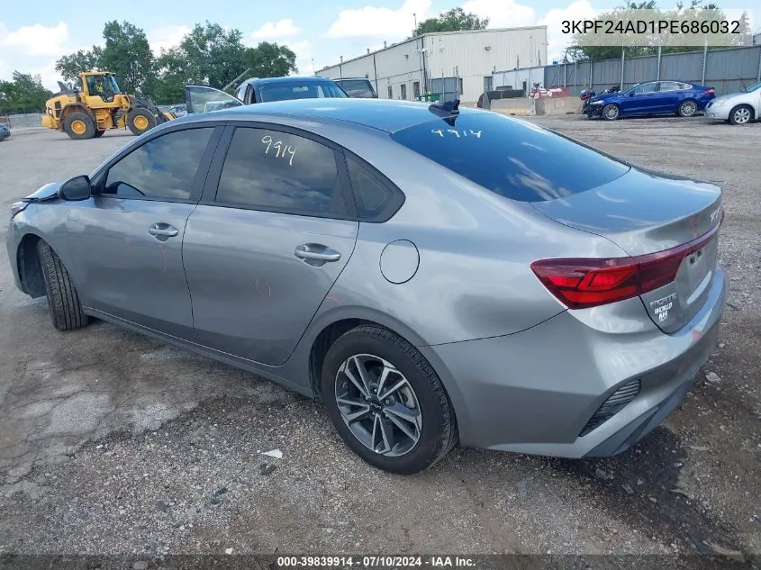 2023 Kia Forte Lxs VIN: 3KPF24AD1PE686032 Lot: 39839914