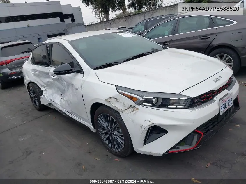 2023 Kia Forte Gt-Line VIN: 3KPF54AD7PE588520 Lot: 39847867