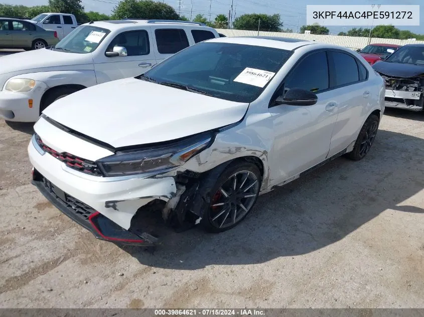 2023 Kia Forte Gt VIN: 3KPF44AC4PE591272 Lot: 39864621