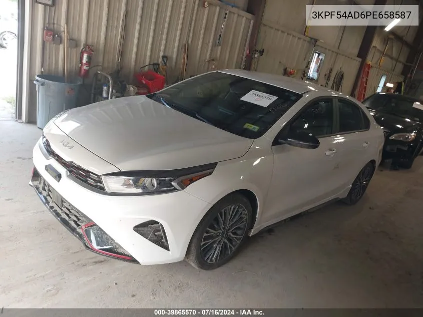 2023 Kia Forte Gt-Line VIN: 3KPF54AD6PE658587 Lot: 39865570