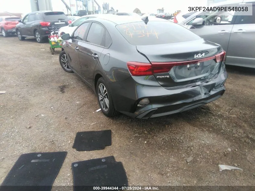 2023 Kia Forte Lxs VIN: 3KPF24AD9PE548058 Lot: 39944344