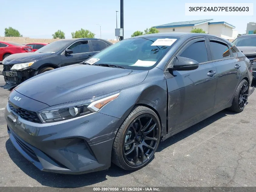 2023 Kia Forte Lxs VIN: 3KPF24AD7PE550603 Lot: 39970058