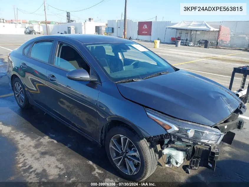 2023 Kia Forte Lxs VIN: 3KPF24ADXPE563815 Lot: 39976386