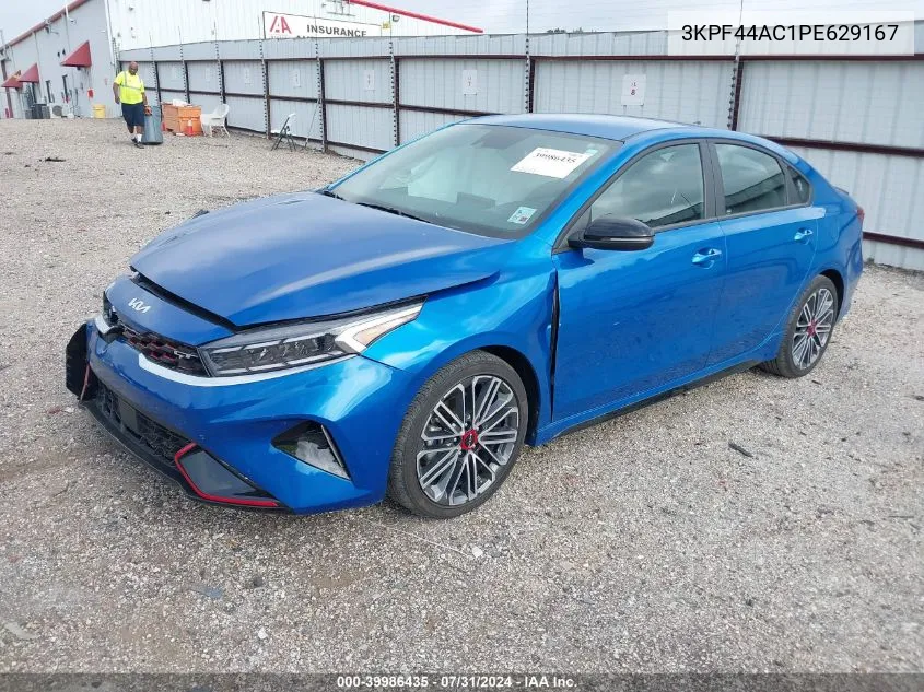 2023 Kia Forte Gt VIN: 3KPF44AC1PE629167 Lot: 39986435