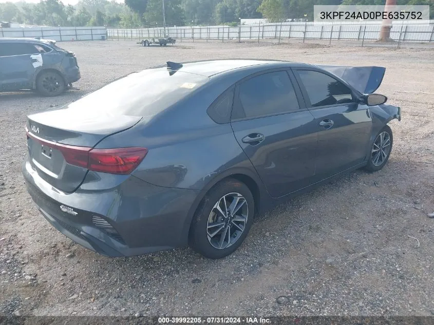 3KPF24AD0PE635752 2023 Kia Forte Lxs