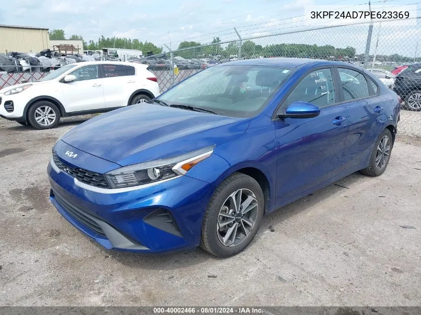 2023 Kia Forte Lxs VIN: 3KPF24AD7PE623369 Lot: 40002466