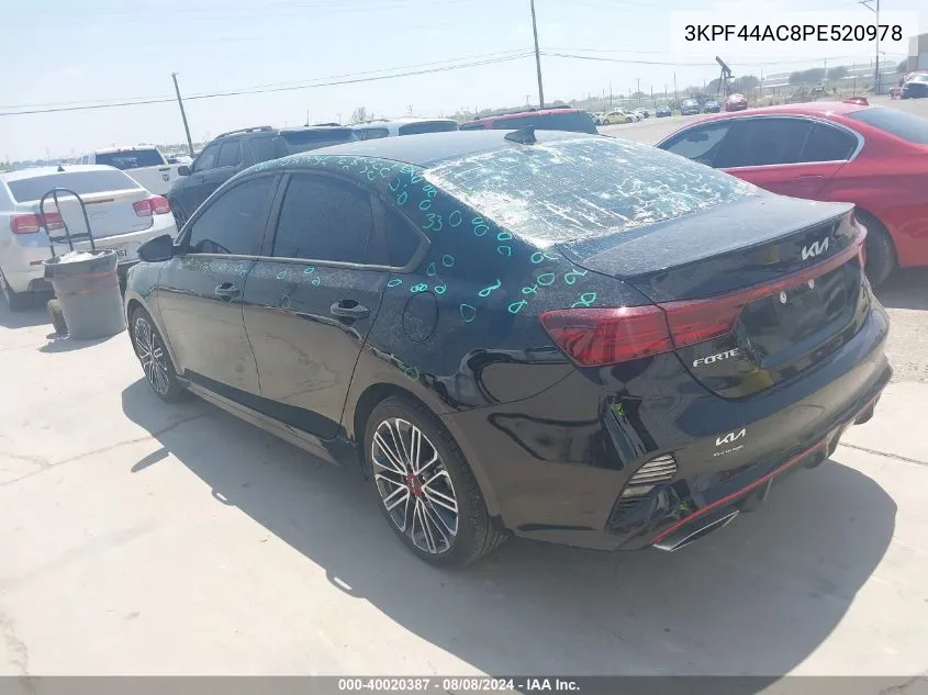 3KPF44AC8PE520978 2023 Kia Forte Gt