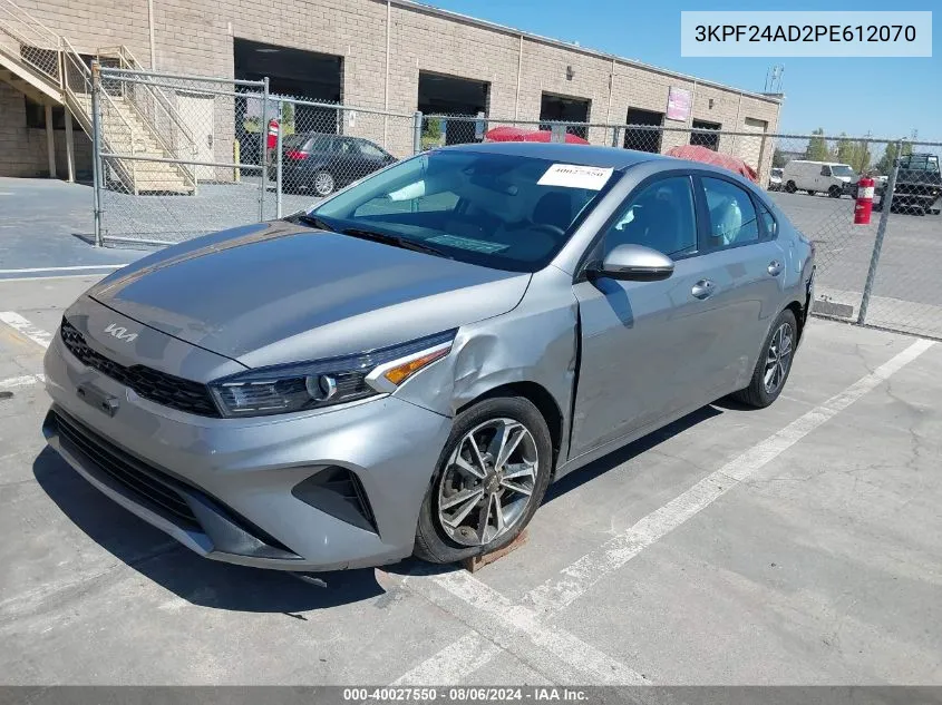 2023 Kia Forte Lxs VIN: 3KPF24AD2PE612070 Lot: 40027550