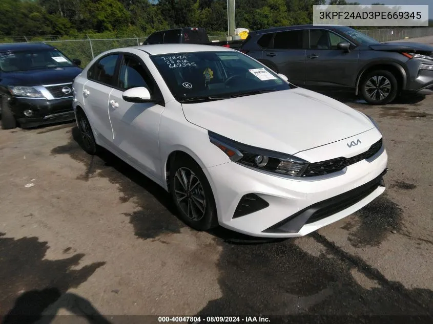 2023 Kia Forte Lxs VIN: 3KPF24AD3PE669345 Lot: 40047804