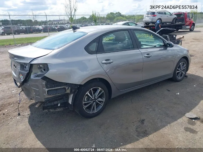 2023 Kia Forte Lxs VIN: 3KPF24AD6PE557834 Lot: 40052724