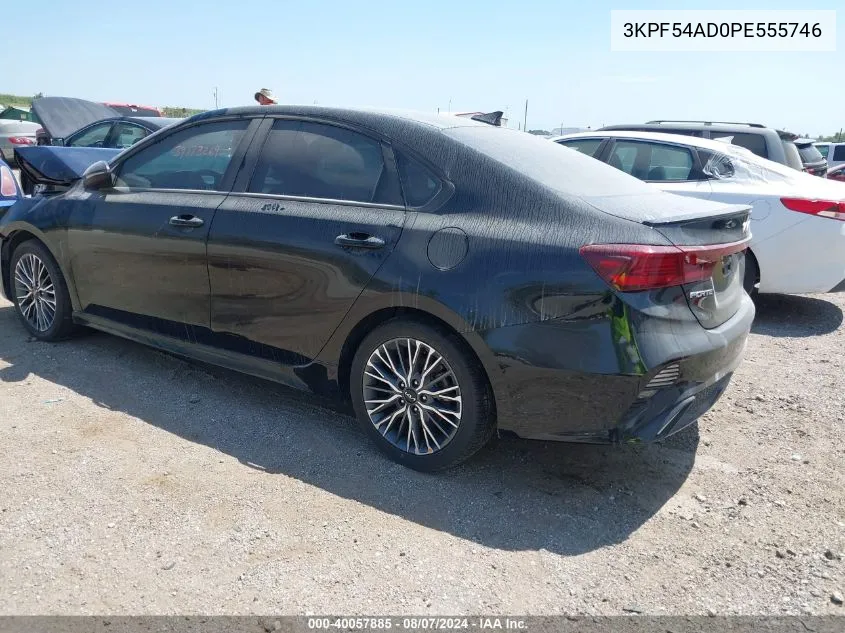 2023 Kia Forte Gt-Line VIN: 3KPF54AD0PE555746 Lot: 40057885