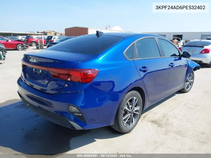 2023 Kia Forte Lxs VIN: 3KPF24AD6PE532402 Lot: 40064391