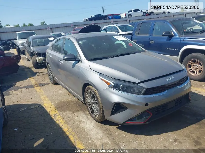 2023 Kia Forte Gt-Line VIN: 3KPF54AD7PE530360 Lot: 40067159