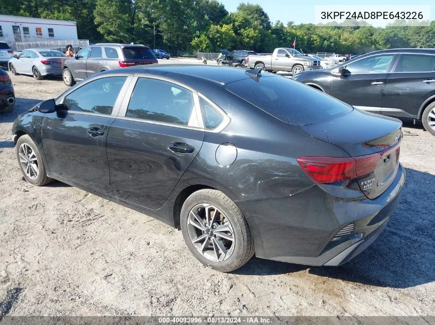 3KPF24AD8PE643226 2023 Kia Forte Lxs