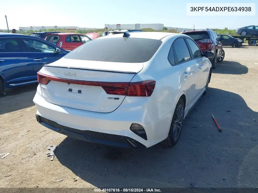 2023 Kia Forte Gt-Line VIN: 3KPF54ADXPE634938 Lot: 40107616