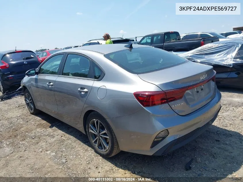 2023 Kia Forte Lxs VIN: 3KPF24ADXPE569727 Lot: 40111002