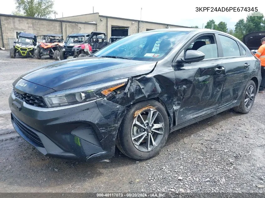 2023 Kia Forte Lx/Lxs VIN: 3KPF24AD6PE674345 Lot: 40117073