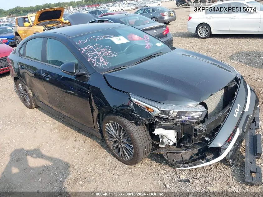 2023 Kia Forte Gt-Line VIN: 3KPF54ADXPE515674 Lot: 40117253